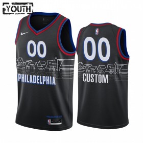 Camiseta Niños Philadelphia 76ers Personalizadas 2020-21 City Edition Swingman